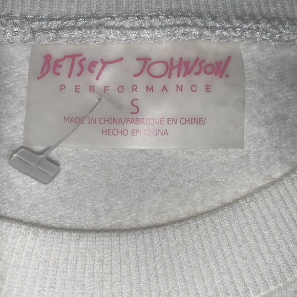 BETSEY JOHNSON PERFORMANCE BRAND NEW SIZE SMALL FLEECE LINED GORGEOUS TOP - Picture 11 of 12